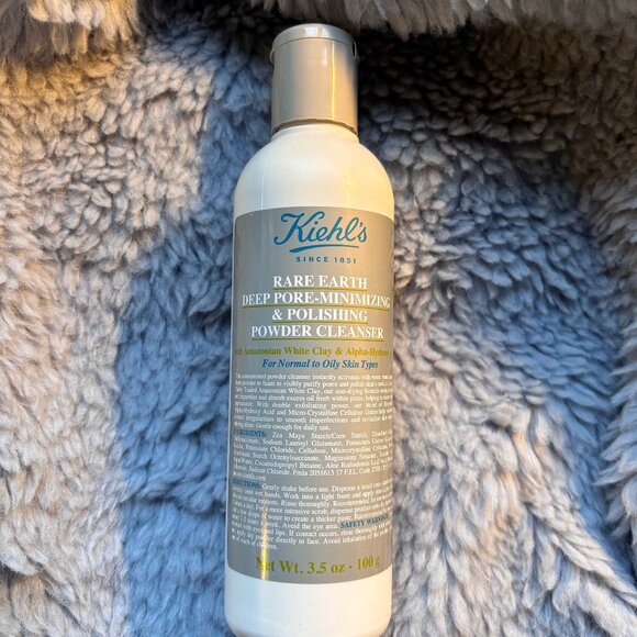 Kiehl’s Rare Earth Deep Pore-Minimizing & Polishing Powder Cleanser - Picture 1 of 3